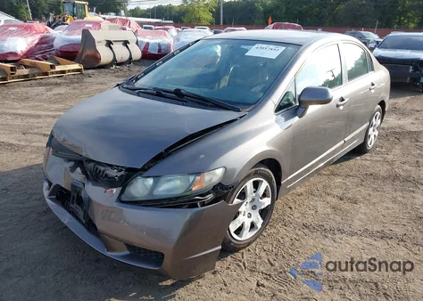 2011 Honda Civic Lx из США, поврежденный, VIN 19XFA1F58BE042197